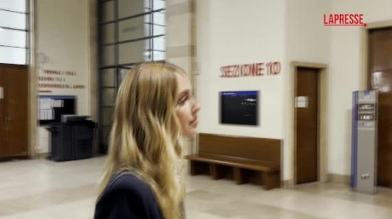 Milano, Chiara Ferragni in tribunale per il Pandoro gate