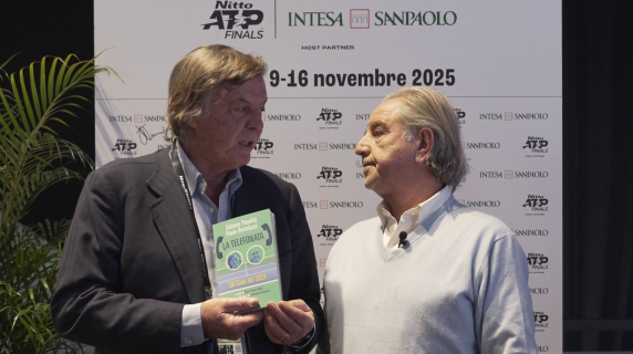 Adriano Panatta e Paolo Bertolucci presentano il libro «La telefonata - Gli Slam del 2025»