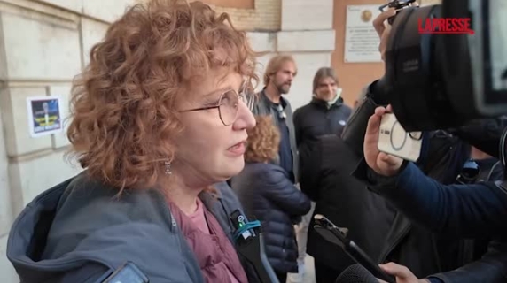 Fiorella Mannoia ai funerali di Vessicchio: «Se ne è andato un uomo speciale»