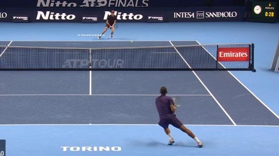 Gli highlights di Sinner-Auger Aliassime: lotta nel primo set, poi Felix crolla