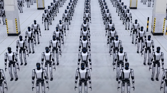 Inquietante? La Cina lancia il primo esercito di umanoidi autonomi - IL VIDEO