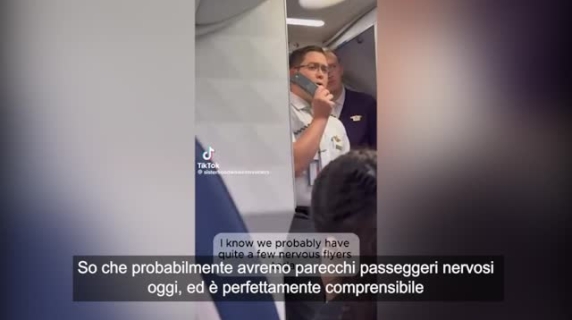 Il discorso appassionato del pilota Delta: «Ho promesso a mia figlia un gelato, nulla mi impedirà di arrivare da lei»