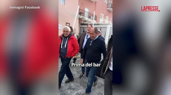 Regionali Campania, Fico posta video dal gozzo: «FdI parla solo di questo, da noi proposte»