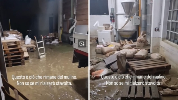 I danni allo storico Mulino Tuzzi dopo l'alluvione nel Goriziano, il proprietario sui social scrive: «Non so se mi rialzerò stavolta»