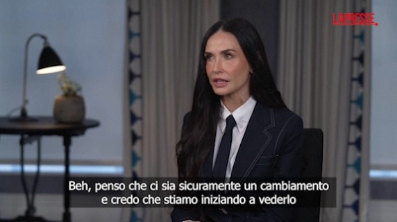 Demi Moore: «Più storie di personaggi femminili interessanti al cinema? Le cose stanno cambiando»