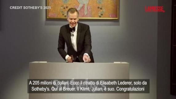 Opera di Klimt venduta all'asta per 236 milioni