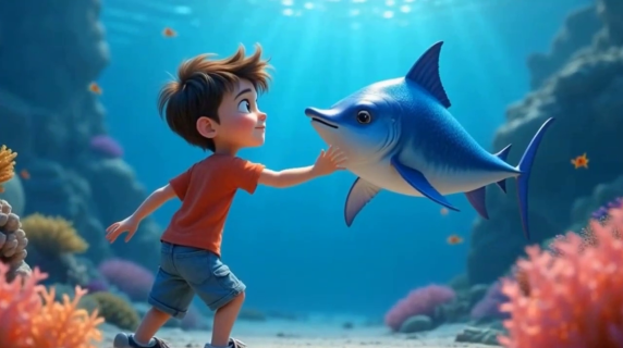 Il video-cartoon che accompagna il brano «Giù le mani dallo Stretto»