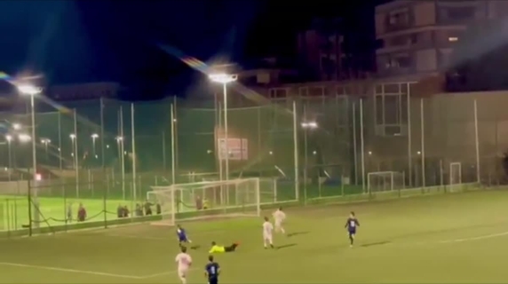 Calcio under 14: gol alla Totti per Epifanio Longavita, giovane talento del Gsd Nuova Tor Tre Teste