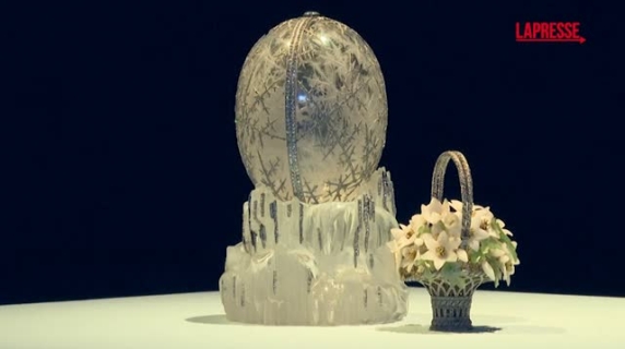 All'asta l'uovo di Fabergé con 4.500 diamanti donato dallo zar Nicola II alla madre