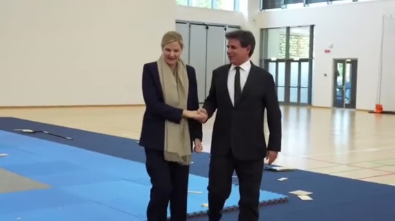 Taekwondo: ecco la spettacolare esibizione del Ciao Team per festeggiare la torcia olimpica