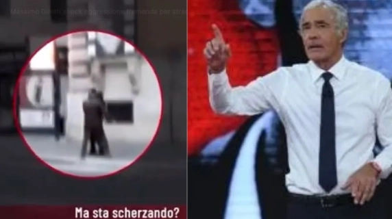 Massimo Giletti: «Io aggredito in strada da un ex agente dei Servizi segreti». Il video dei pugni
