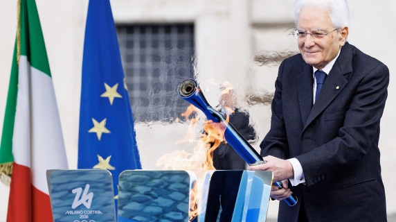 Mattarella all’inaugurazione dell'installazione «Benu» presso la Casa Circondariale femminile di Rebibbia in diretta