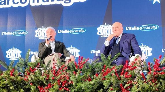 Atreju applaude Travaglio sull'Ucraina, Crosetto: «Anche lui gioca in casa con la demagogia»