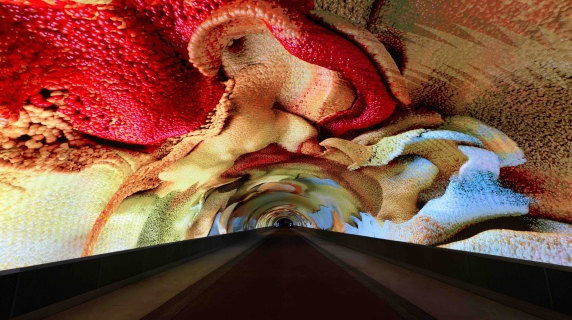 Nasce «Dag- Digital Art Gallery», a Gorizia il tunnel di colori lungo 300 metri