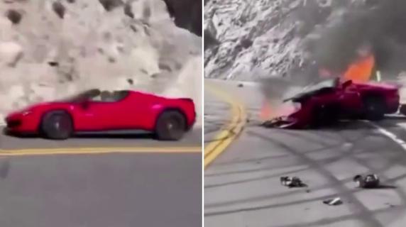 La Ferrari esce dalla galleria e si schianta: il drammatico incidente del papà di «Call of Duty»