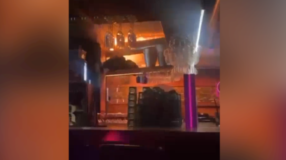 Cras Montana, il momento in cui il locale prende fuoco