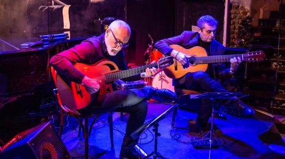 Gianluca Persichetti e Massimo Aureli, il live con la musica popolare brasiliana all'Alexanderplatz