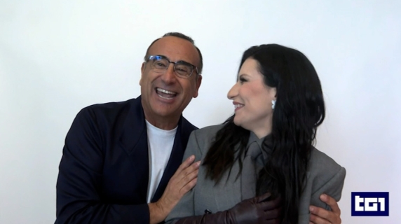 Laura Pausini co-conduttrice del Festival di Sanremo con Carlo Conti per le cinque serate: «Il mio destino, il mio sorriso, la mia tentazione»
