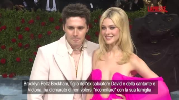 Brooklyn Beckham: «Non voglio riconciliarmi con mia famiglia»