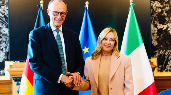 Bilaterale Italia-Germania: la conferenza stampa della premier Meloni e del cancelliere Merz