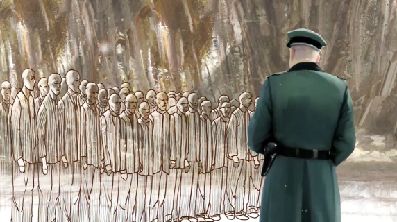 «La Scala di Mauthausen»: il video animato tratto dalla testimonianza del deportato francese Jean Laffitte