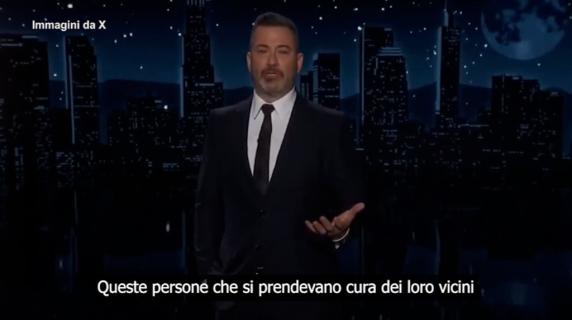 Jimmy Kimmel cita la famiglia di Pretti e si commuove: «Siete brave persone, non siete soli»