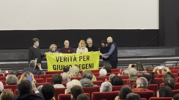 «Giulio Regeni. Tutto il male del mondo», l'anteprima al Cinema Nuovo Sacher: il lungo applauso del pubblico
