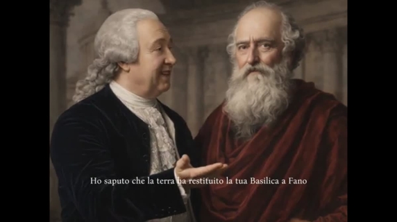 Ancona finalista a «Capitale della Cultura Italiana 2028», il video che fa incontrare due giganti dell'architettura: Vanvitelli e Vitruvio