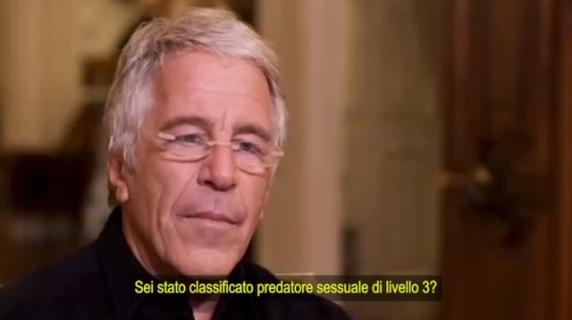 L'intervista a Epstein: «Lei è il diavolo stesso? No, il diavolo mi fa paura...»