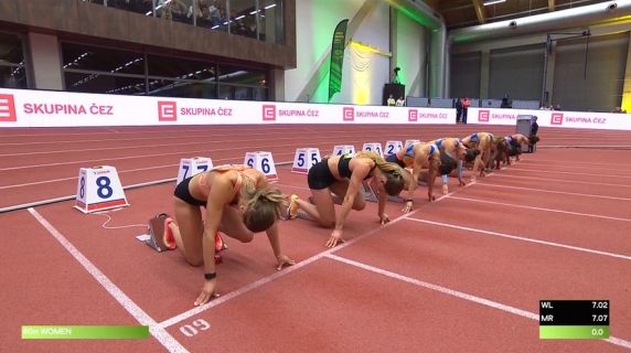 Atletica indoor: ecco lo sprint vincente di Zaynab Dosso nei 60 metri al meeting di Ostrava con il tempo di 7.09