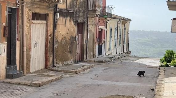 A Niscemi, sul limite dei 50 metri dal vuoto: il racconto dentro la fascia rossa, «con i residenti per recuperare i loro ricordi»