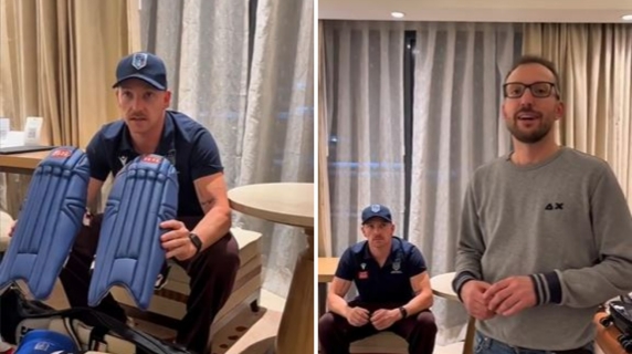 Cosa c'è nel borsone di un giocatore di cricket