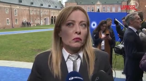 Meloni al vertice Ue: «Motore italo-tedesco sulla competitività, Francia al tavolo»