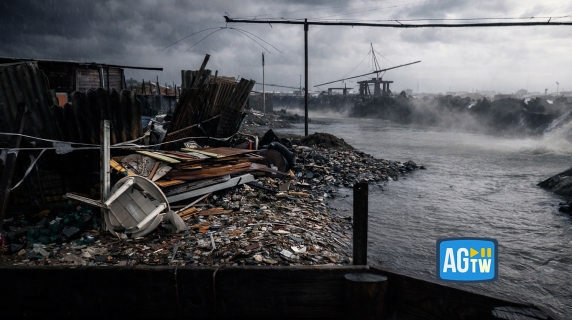 Fiumicino, mareggiata e case allagate alla foce del Tevere: evacuazione per 50 famiglie