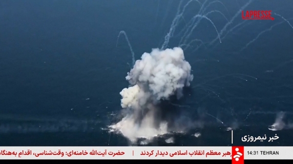 Il video delle gigantesche esercitazioni militari iraniane durante i colloqui con gli Usa