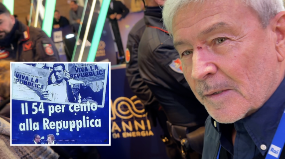 Il regista e l'errore al Festival: «Serata perfetta, il refuso di un giovane grafico. L'ho visto in diretta e l'ho tolto subito»