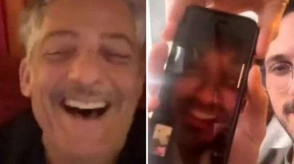 La telefonata di Fiorello e The Jackal a Stefano De Martino: «In bocca al lupo, te lo meriti»