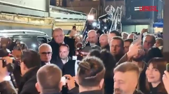 Sanremo, la festa di Sal Da Vinci dopo la vittoria