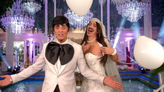 L'esilarante videoclip di «Per sempre sì»: Fiorello e Biggio versione «matrimonio napoletano»