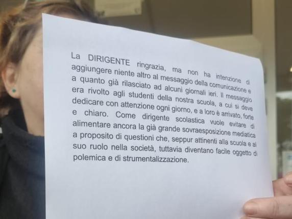 Il ministro Valditara: «La lettera della preside Savino è ...