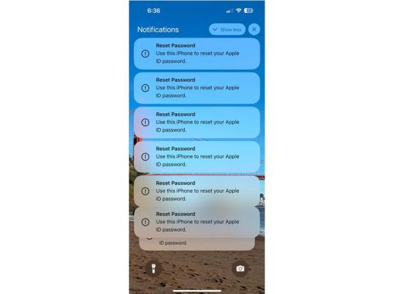 Push Bombing: negli Usa un sofisticato attacco agli iPhone che mira a sottrarre l'account dell'utente