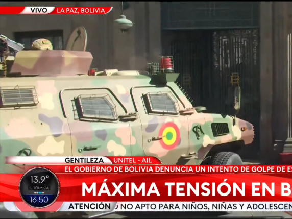 Fallito golpe dei militari in Bolivia: blitz nel palazzo del governo, poi arrestato il generale Zuñiga
