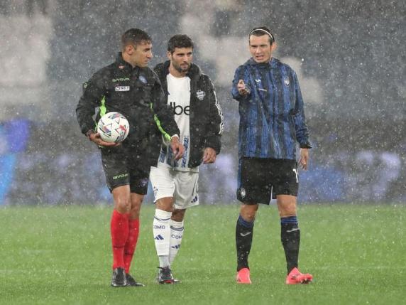Atalanta-Como: diluvia a Bergamo, ma il sopralluogo  è ok. Si gioca alle 21.45 Diretta