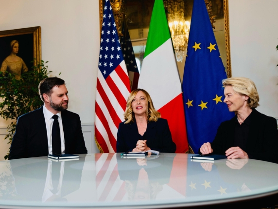 meloni porta al tavolo vance e von der leyen sabato la telefonata con trump