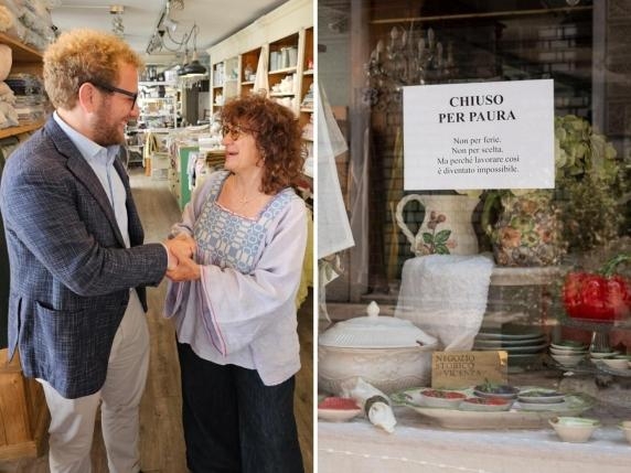 Negozio chiuso «per paura», Piantedosi chiama  la commerciante: «L'uomo è stato rimpatriato»