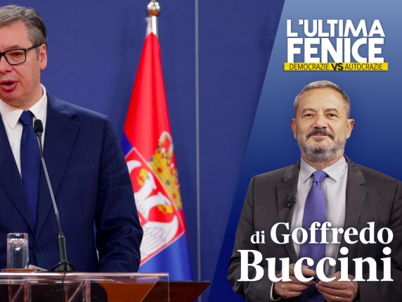 Serbi in piazza con Vucic e i putiniani accusano la Ue