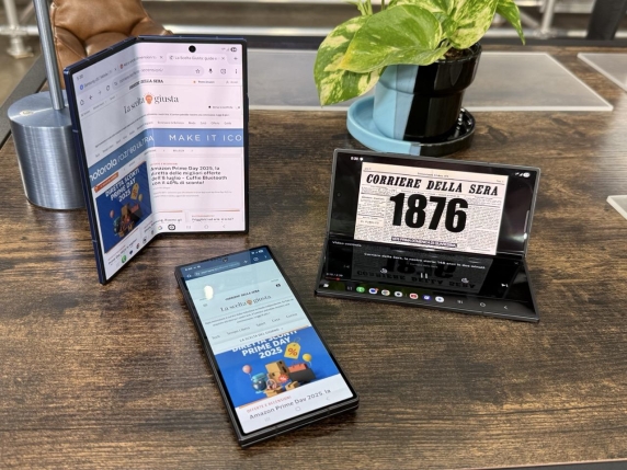 Smartphone pieghevoli a una svolta: ecco Samsung Galaxy Z Fold7 e Flip 7, mai così sottili e leggeri - Come sono: il video