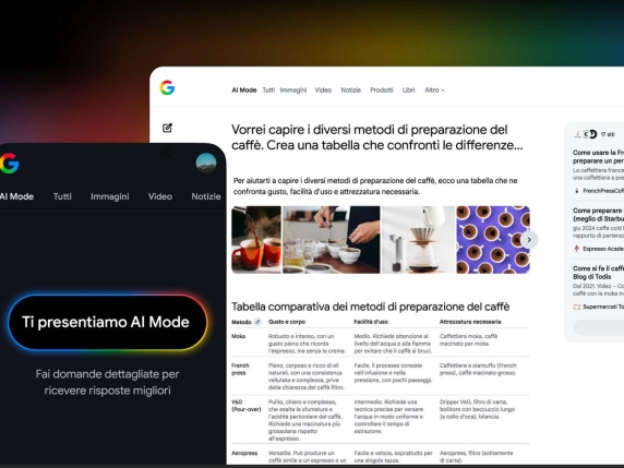 Google launches AI Mode in Italy: 'From today AI changes web searches'
