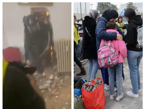 Cos'è successo nello sfratto della famiglia con un figlio disabile a Bologna: il muro sfondato, gli scontri, la protesta della Regione