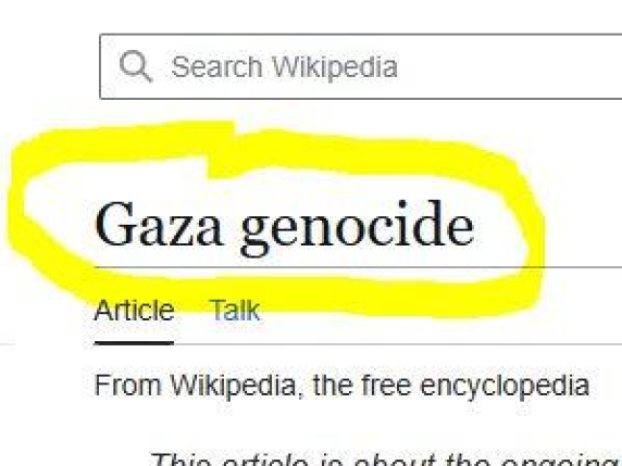 Polemica su Wikipedia: il fondatore critica la pagina sul "genocidio Gaza" per mancanza di neutralità